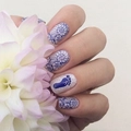 Пластина для стемпинга Swanky Stamping №18 SS018