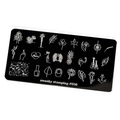 Пластина для стемпинга Swanky Stamping №36 SS036