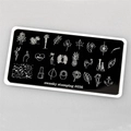 Пластина для стемпинга Swanky Stamping №36 SS036