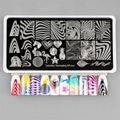 Пластина для стемпинга Swanky Stamping №59 SS059