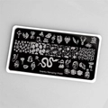 Пластина для стемпинга Swanky Stamping №66 SS066