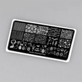Пластина для стемпинга Swanky Stamping №69 SS069