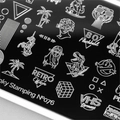 Пластина для стемпинга Swanky Stamping №76 SS076