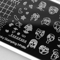 Пластина для стемпинга Swanky Stamping №80 SS080