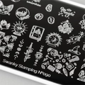 Пластина для стемпинга Swanky Stamping №90 SS090