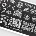 Пластина для стемпинга Swanky Stamping №92 SS092