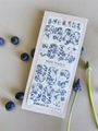 Пленки для маникюра IBDI Nails 03 Blue peony 03IBDIWRAPS