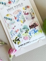 Пленки для маникюра IBDI Nails 12 Splash Graffiti 12IBDIWRAPS
