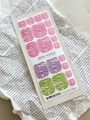 Пленки для педикюра IBDI Nails 103 Pastel zebra 103IBDIWRAPS