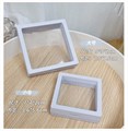 Рамка для демонстрации дизайна белая, квадрат, 9х9 см Рам-кв9 - фото 545701