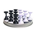 Подставка для демонстрации дизайна Шахматы (9,5*5 см) 10 фигур PDOSH - фото 545725