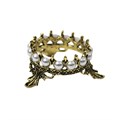Подставка для кистей Antique Gold, форма короны NBHB-06G - фото 545731
