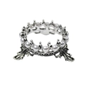 Подставка для кистей Antique Silver, форма короны NBHB-06S