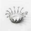 Подставка для кистей Silver Crystal, форма короны POT-77 - фото 545748