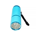 Портативный UV LED фонарик для полимеризации материала (голубой) uvfon-b