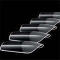 Прозрачные гелевые типсы Soft Gel Tips №2 балерина, 600 шт (12 размеров) SGT12-02