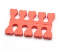 Разделители для пальцев, силиконовые, 2 шт., красные, сердце, IRISK А320-01-05 - фото 547254