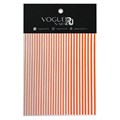 Силиконовые наклейки Vogue Nails, оранжевые vg/sn012 - фото 547857