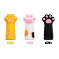 Силиконовый защитный колпачок для маникюрных инструментов Cat paw yellow PC-1