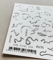 Слайдер дизайн IBDI Nails AIR FOIL №100 id/AIRF100