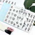 Слайдер дизайн VENZEL 6 BLACK, IBDI Nails id/VENZ6B