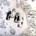 Слайдер фольгир. COMBI FOIL 111 сер. гологр+черн, IBDI Nails id/C111сг+ч
