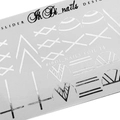 Слайдер фольгированный FOIL 14 (серебро), IBDI Nails id/f14s