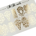 Слайдер фольгированный FOIL 30 (золото), IBDI Nails id/f30g