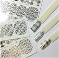 Слайдер фольгированный FOIL 41 (серебро), IBDI Nails id/f41s