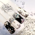 Слайдер фольгированный IBDI Nails COMBI FOIL 111 id/C111сг+б