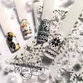 Слайдер фольгированный IBDI Nails COMBI FOIL 112 id/C112сг+б