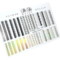 Слайдер фольгированный IBDI Nails COMBI FOIL 121 id/C121з+ч