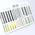 Слайдер фольгированный IBDI Nails COMBI FOIL 121 id/C121з+ч