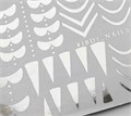 Слайдер фольгированный IBDI Nails FOIL 15 серебро id/f15s - фото 550377