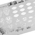 Слайдер фольгированный IBDI Nails FOIL 24 серебро id/f24s