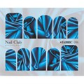 Слайдер-дизайн Fabric (синий шелк), Nail Club nc/sd09 - фото 550448