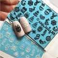 Слайдер-дизайн IBDI Nails 3D-1 белый id/3D-1б - фото 550468