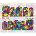 Слайдер-дизайн Pop Art (мозаика), Nail Club nc/sd12