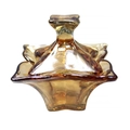 Стаканчик для жидкости Crystal gold, квадратный, с крышкой NAC-80-16
