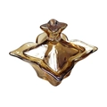 Стаканчик для жидкости Crystal gold, квадратный, с крышкой NAC-80-16