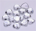 Стразы ST Сердце кристалл, 6 мм (20 шт.) ST038 - фото 553656