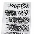 Стразы для ногтей Black Diamond mix размеров SS4-SS16 SS4-SS16BD