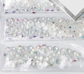 Стразы для ногтей Star Diamond mix размеров AB SS4-SS16 SS4-SS16SD