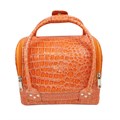 Сумка КОЖАНАЯ 21х15х16 см (Оранжевая) 600048(Ор) - фото 554167
