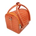 Сумка КОЖАНАЯ 21х15х16 см (Оранжевая) 600048(Ор) - фото 554168