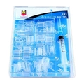 Типсы для аквариумного дизайна Aquarium Nail Tips aqua