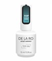 Топ для ногтей Delaro Gloss No Wipe без липкого слоя, 15 мл Del/TRG15 - фото 555653