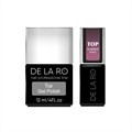 Топ для ногтей Delaro Rubber Vinyl бархатистый, 12 мл Del/TRV12