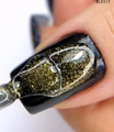 Топ для ногтей IQ BEAUTY Gold shimmer top #107 глянцевый с шиммером , 10 мл IQGPTEF02