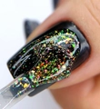 Топ для ногтей IQ BEAUTY Unicorn shimmer top #108 глянцевый с шиммером, 10 мл IQGPTEF03